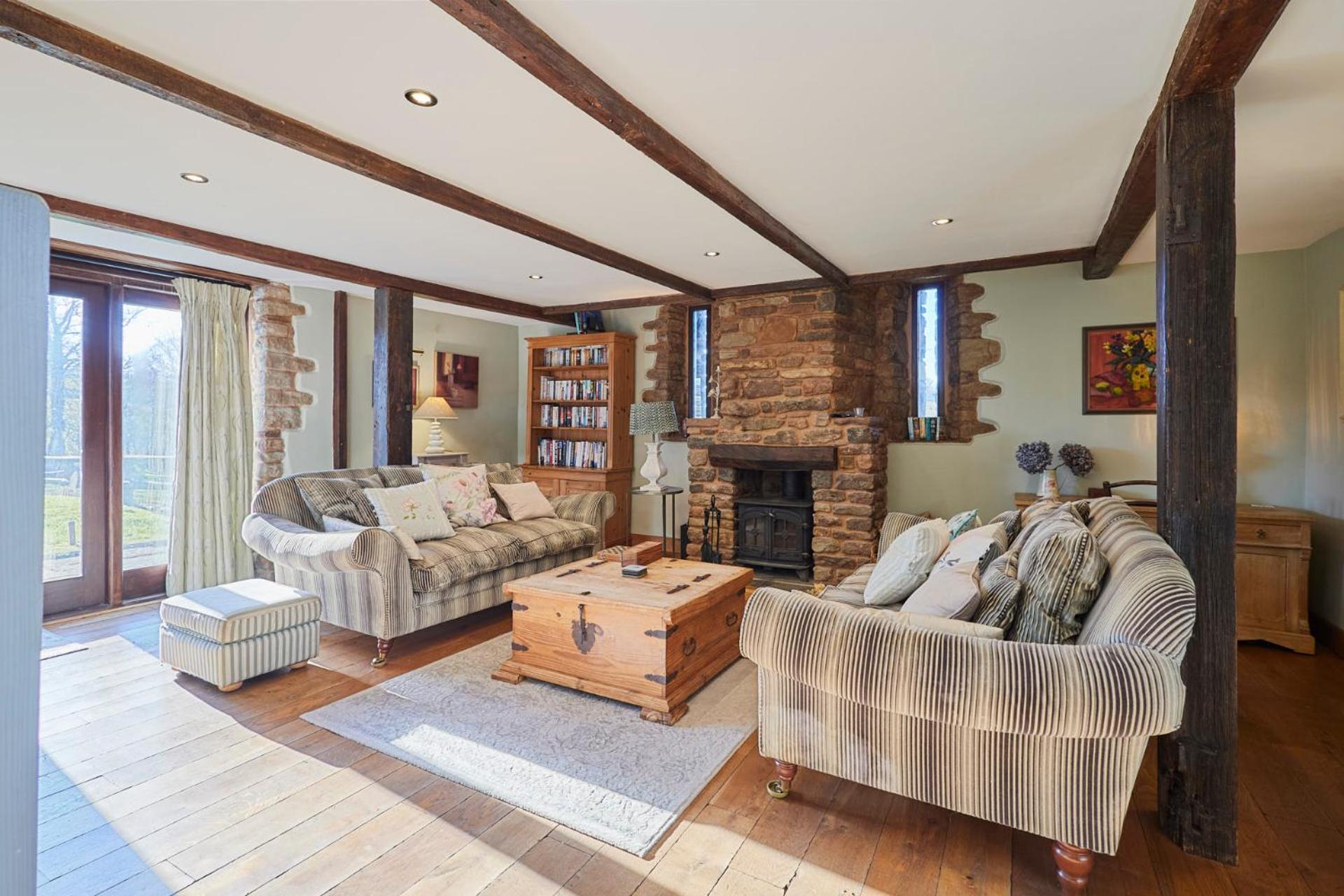 Dingestow Host & Stay - Tregaer Mill Barn מראה חיצוני תמונה